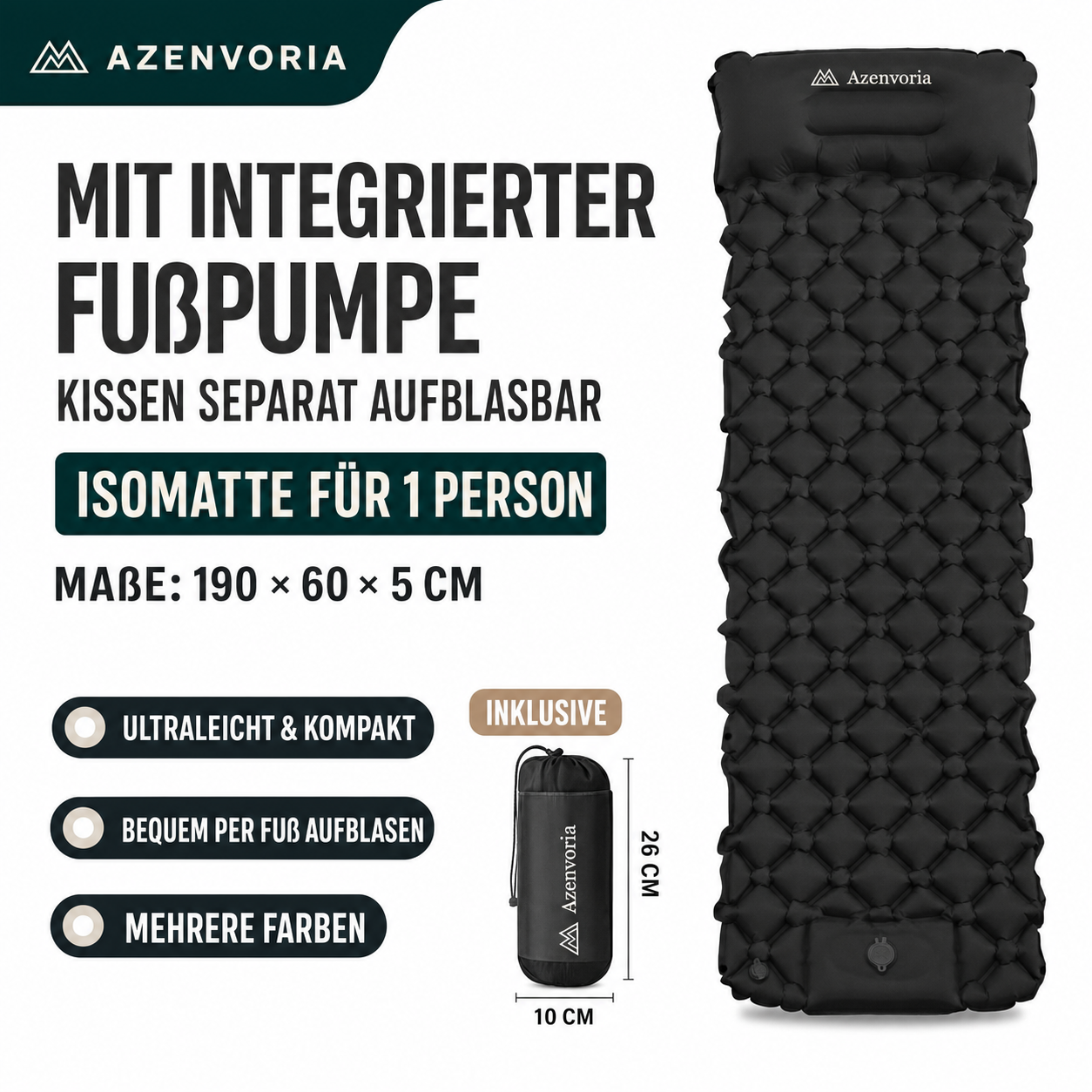 Azenvoria Trekkingmatte