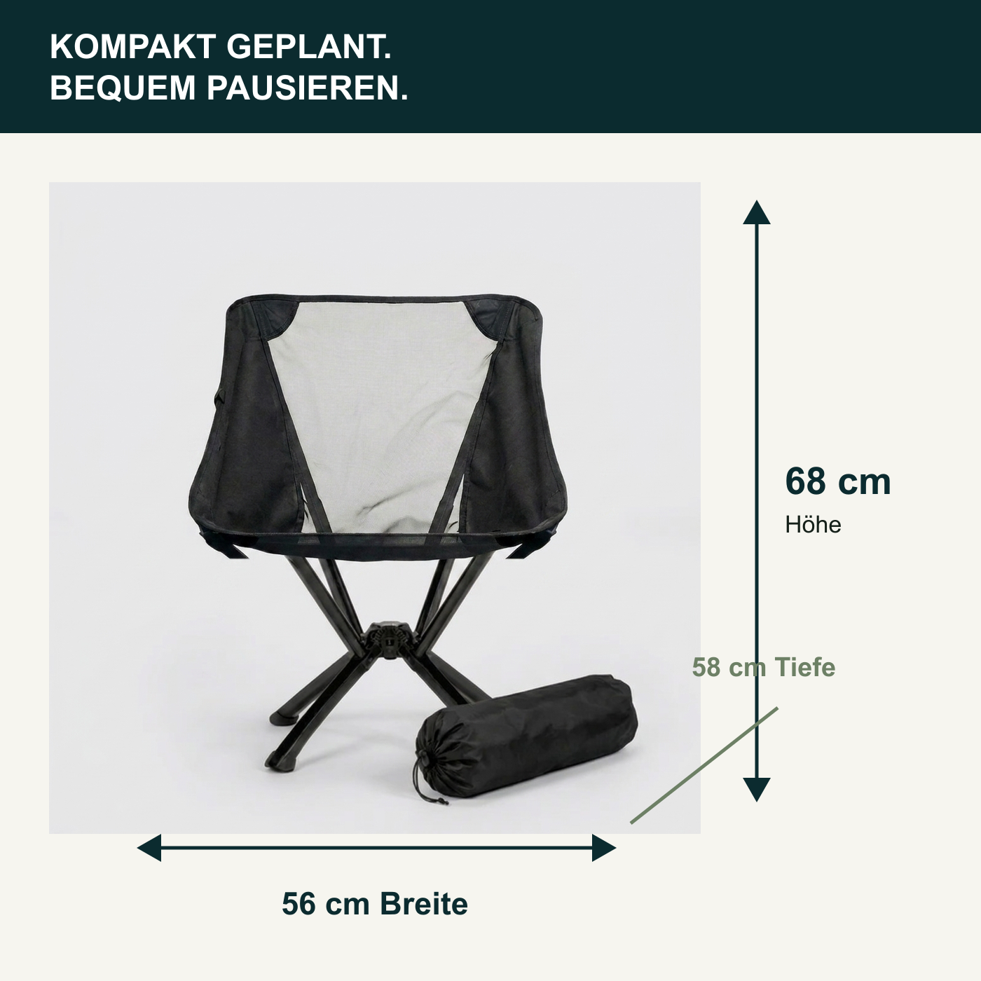 Azenvoria Campingstuhl