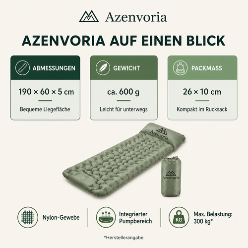 Azenvoria Trekkingmatte