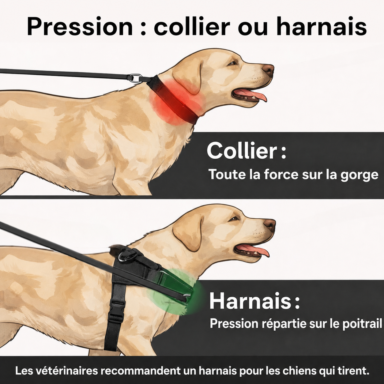Répartition de la pression